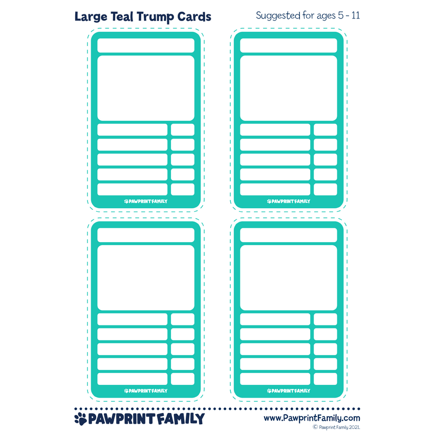 Trump Cards Template