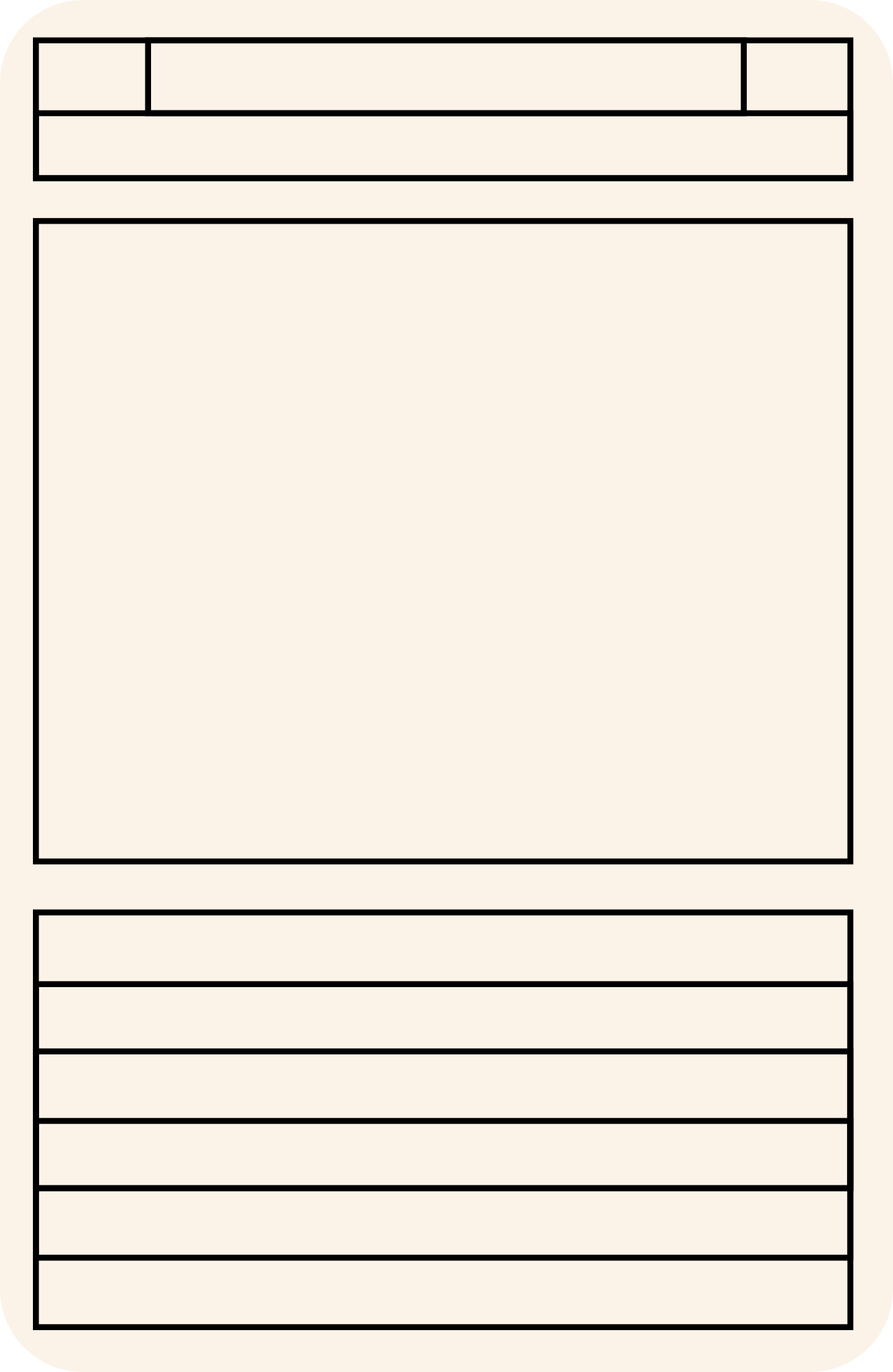 Trump Playing Card Empty Template