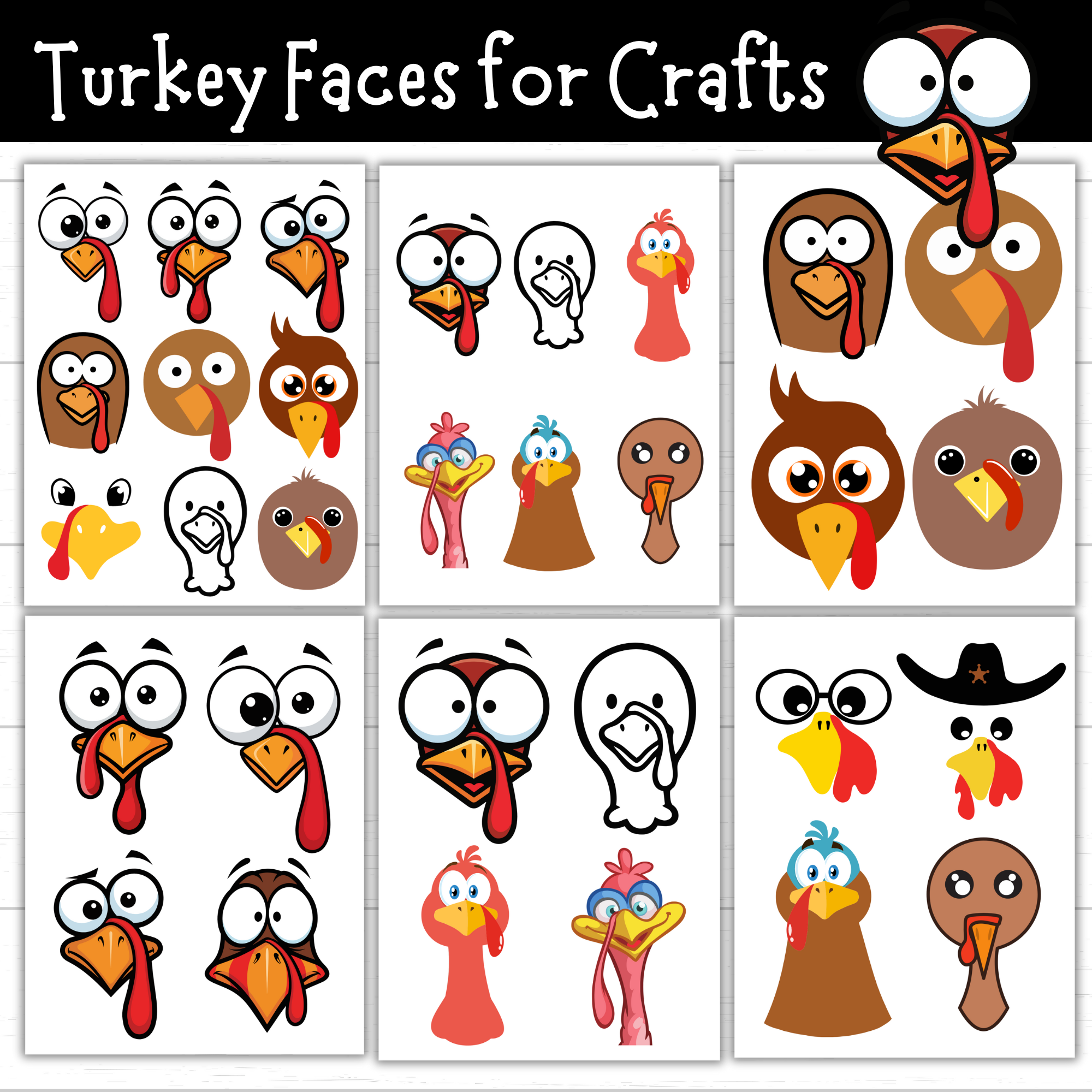 Turkey Face Ideas