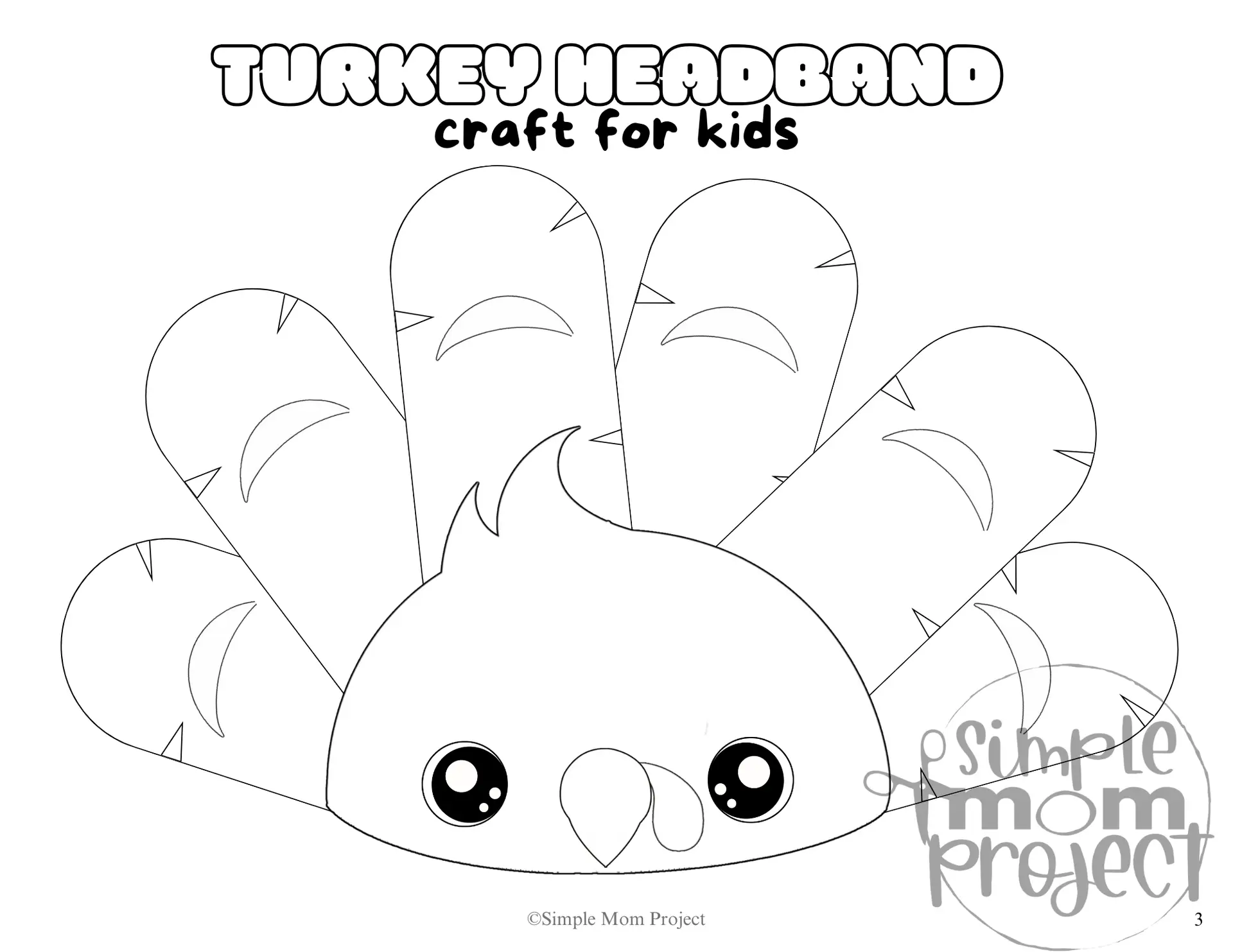 Turkey Headband Craft
