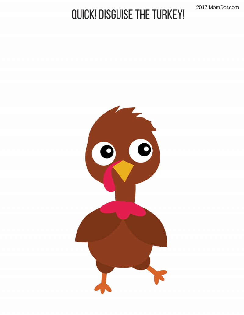 printable tom the turkey