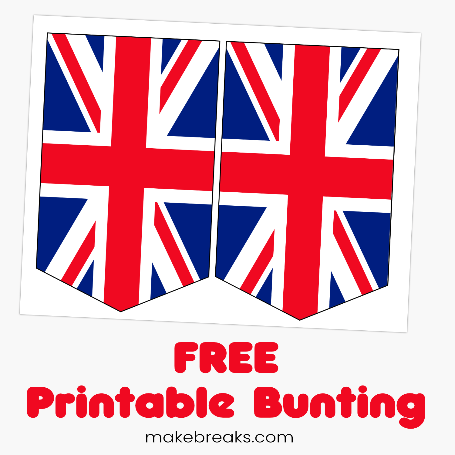 free printable union jack flag