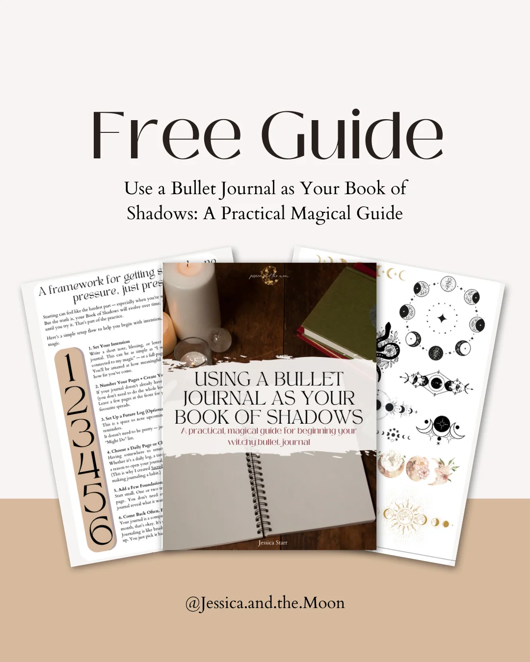Using A Bullet Journal For Your Book Of Shadows A Free Printable Guide To Begin Your Witchy Journaling Journey