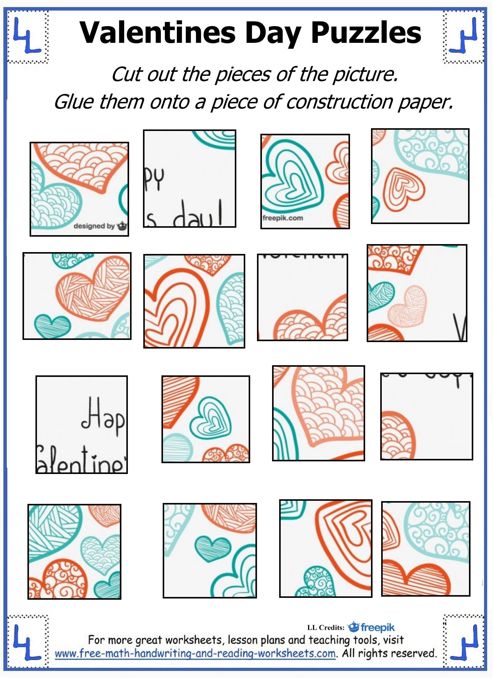 Valentine Day Puzzles Valentine Day Puzzles