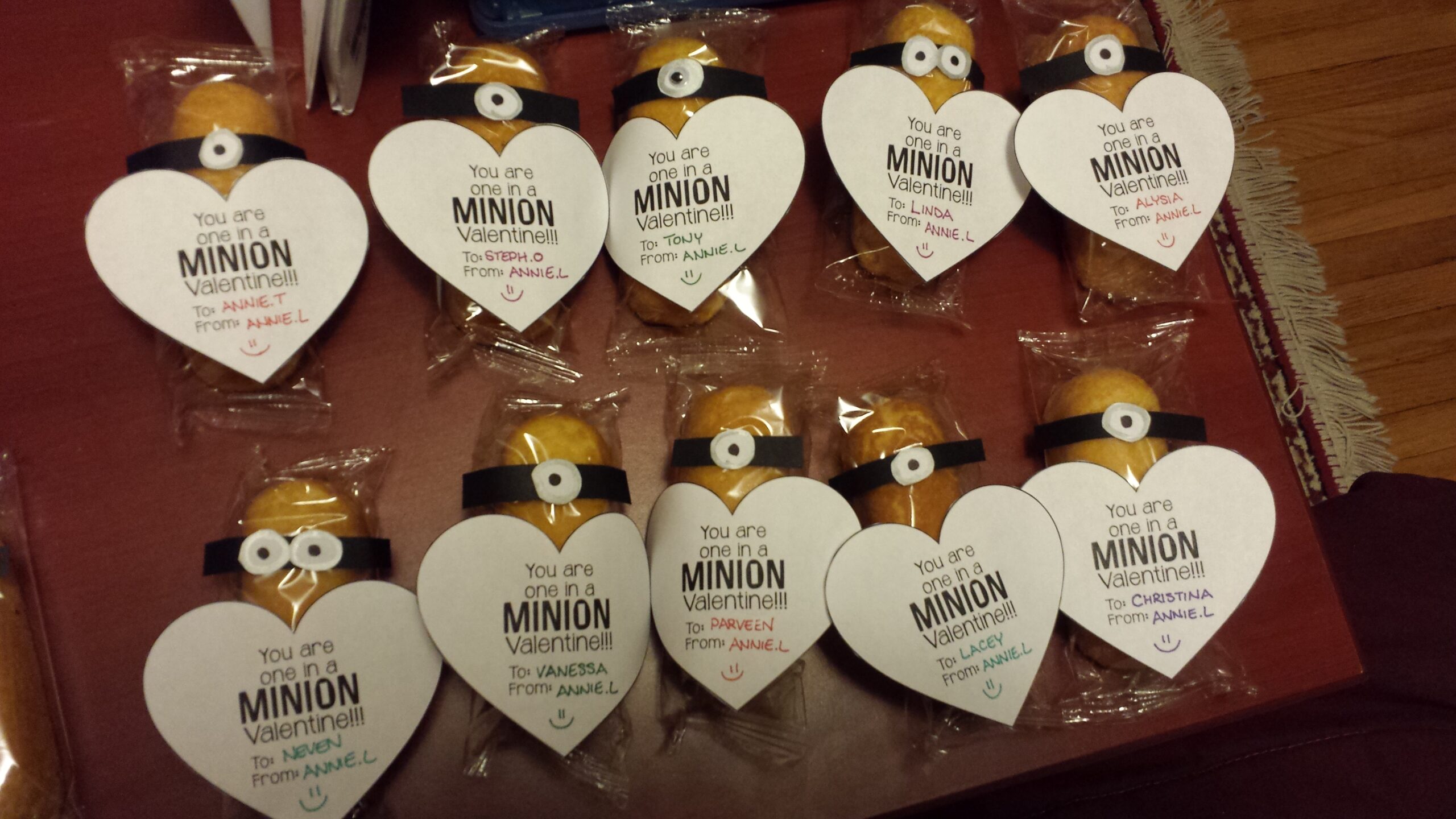 Valentine Dyi One In A Minion