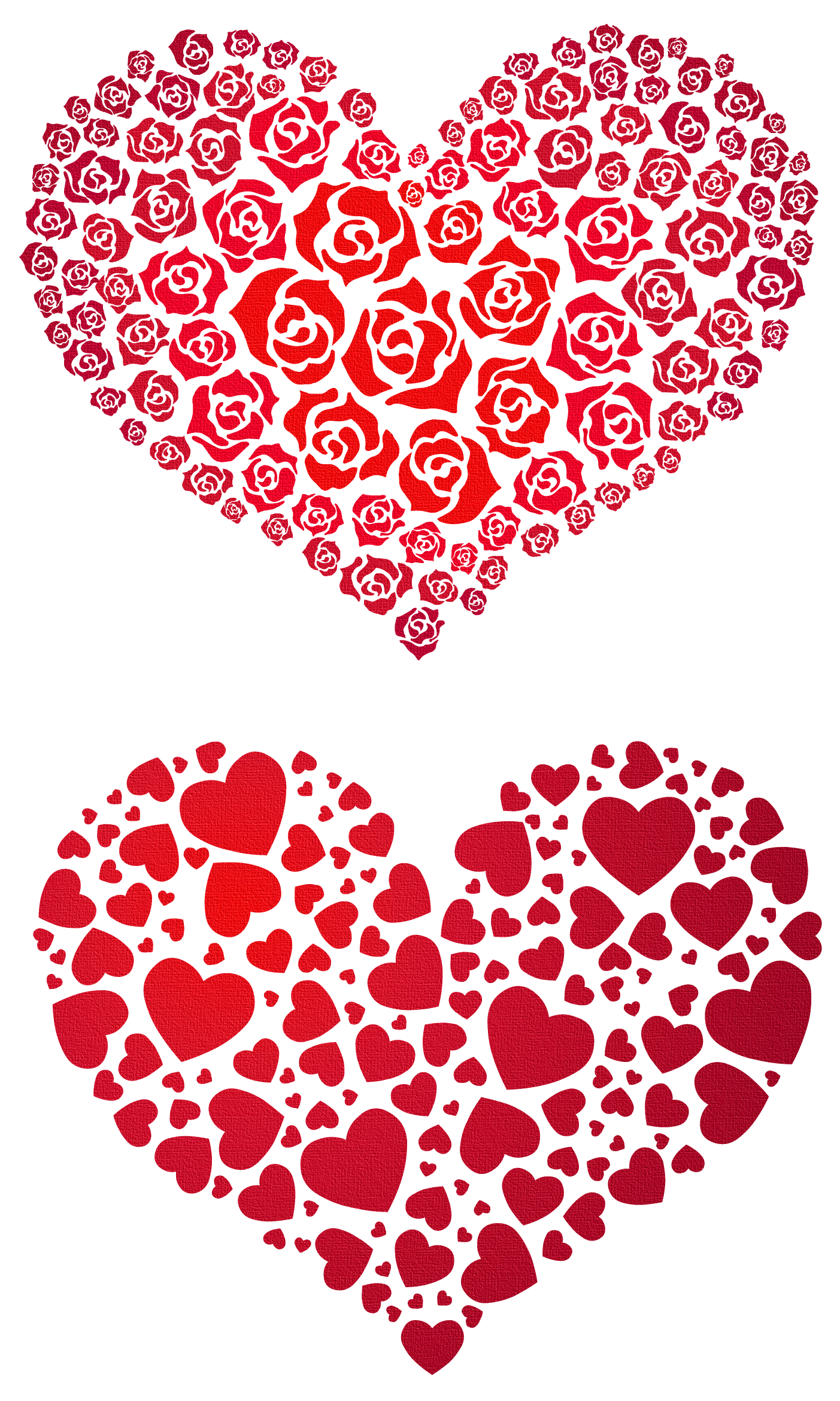 Valentine Hearts PNG Clipart