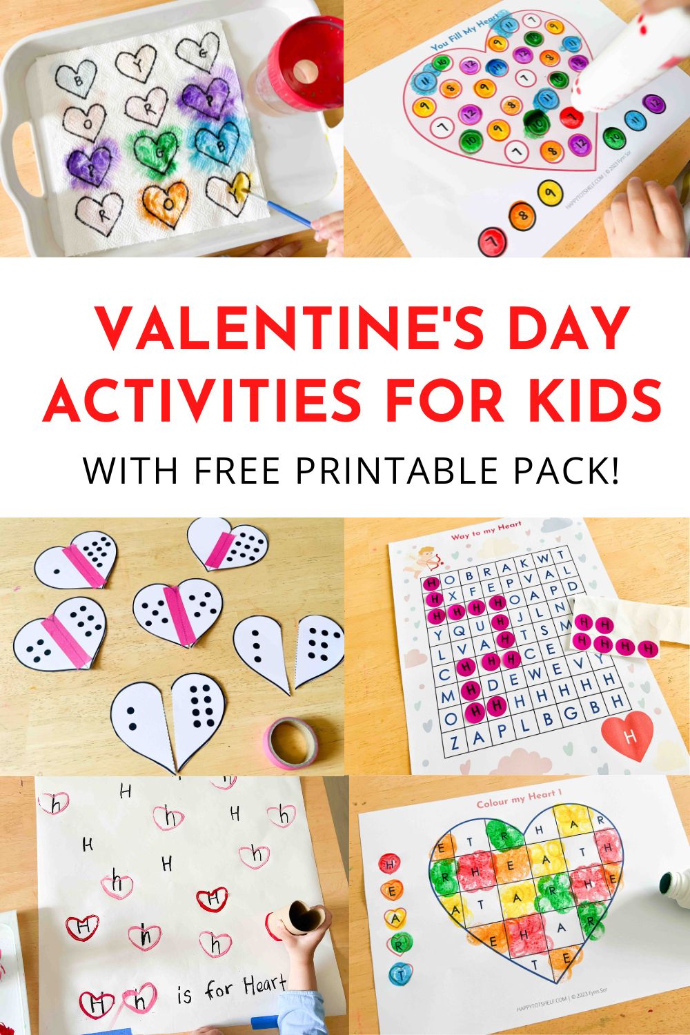 printable valentines day activities for preschoolers