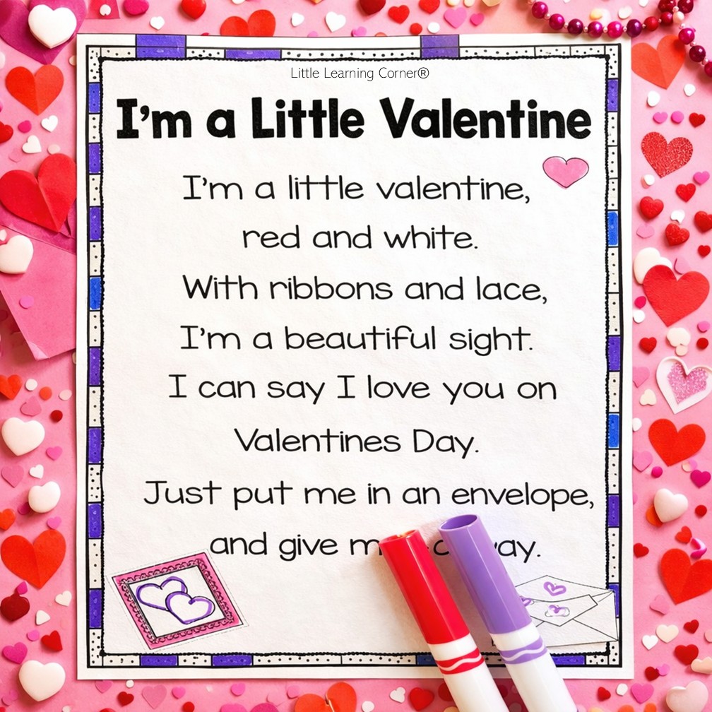 printable valentines day poems