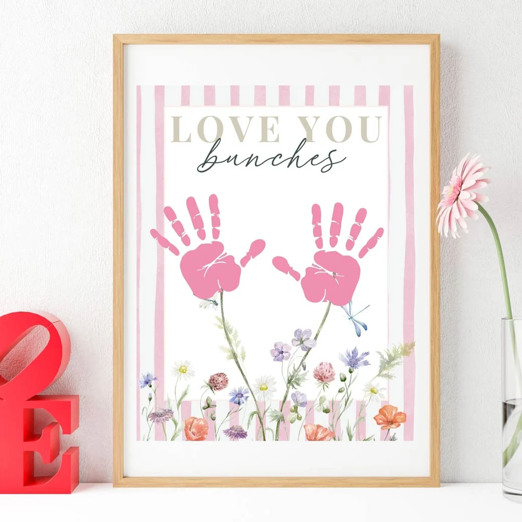 free printable handprint valentine crafts