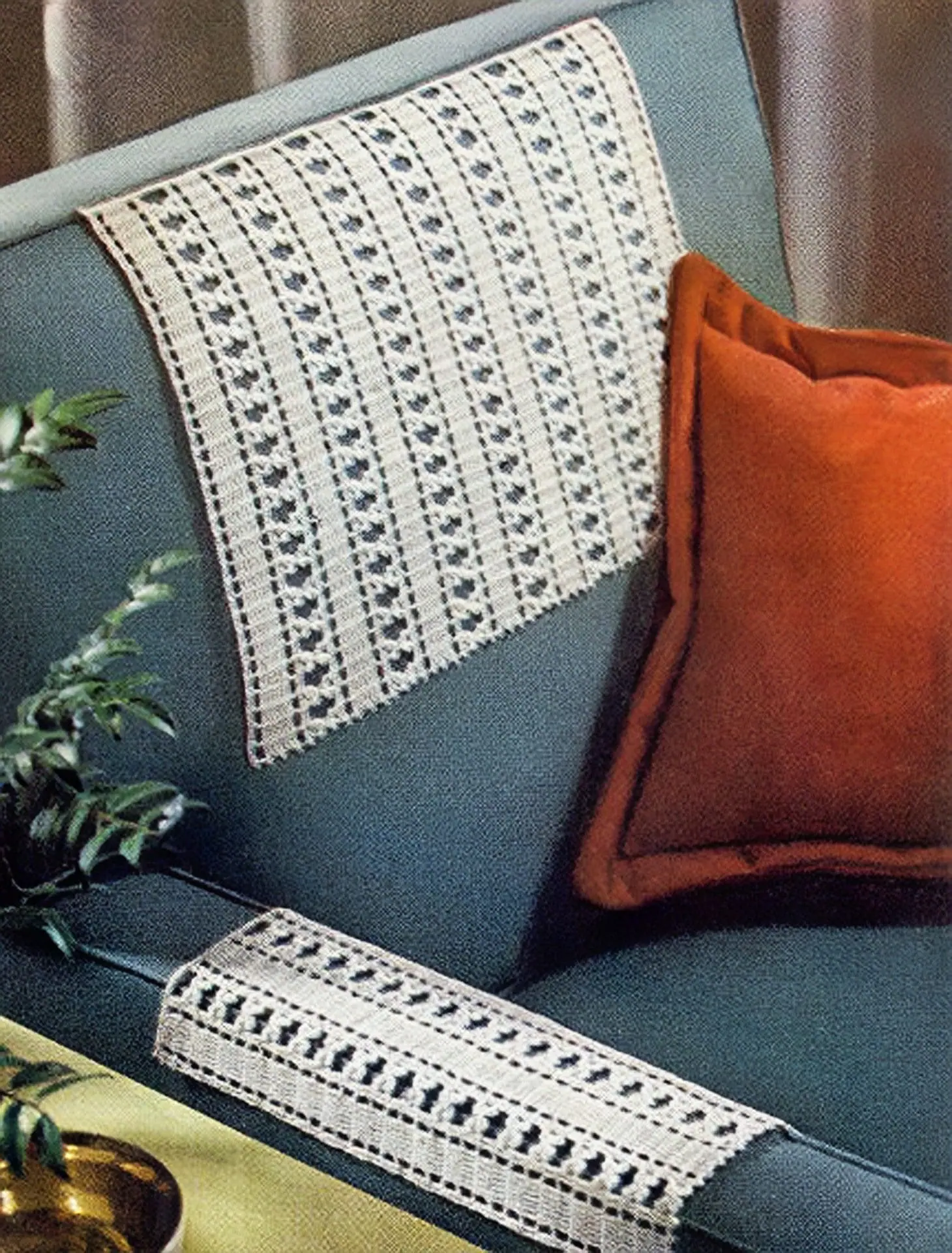 Vintage Chair Back Set Crochet Pattern