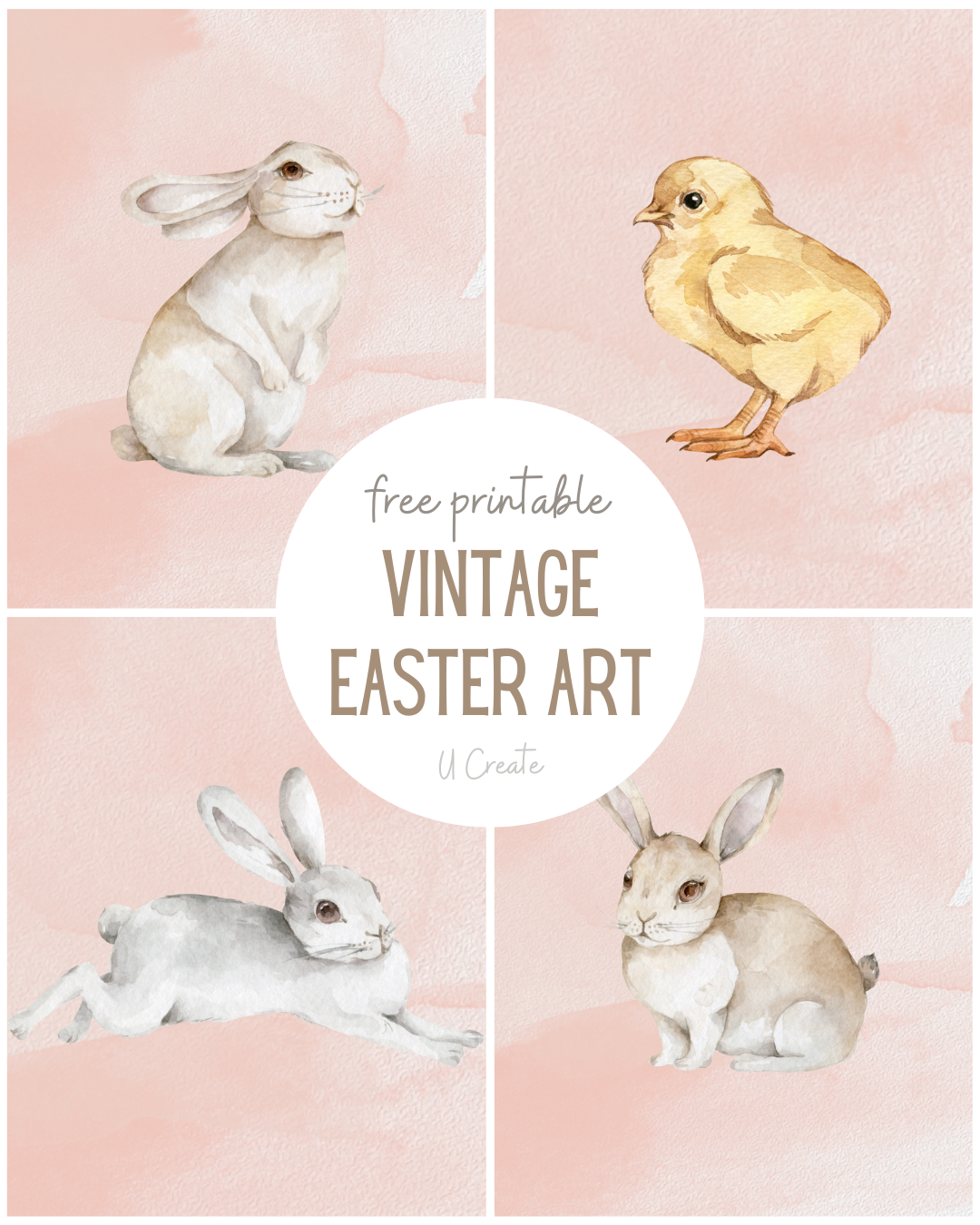 Vintage Easter Art Prints