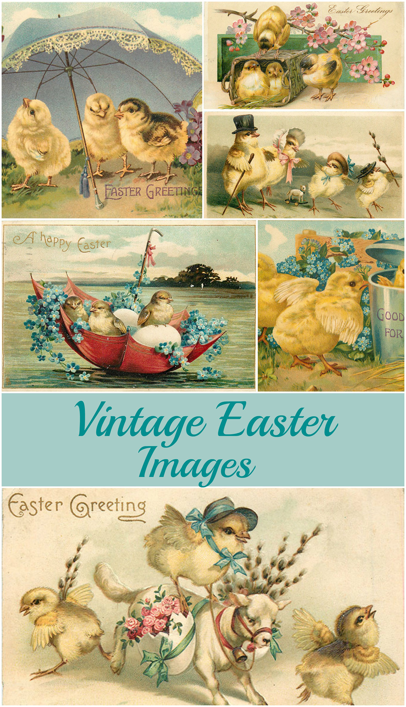 Vintage Easter Images Free Printable Graphics