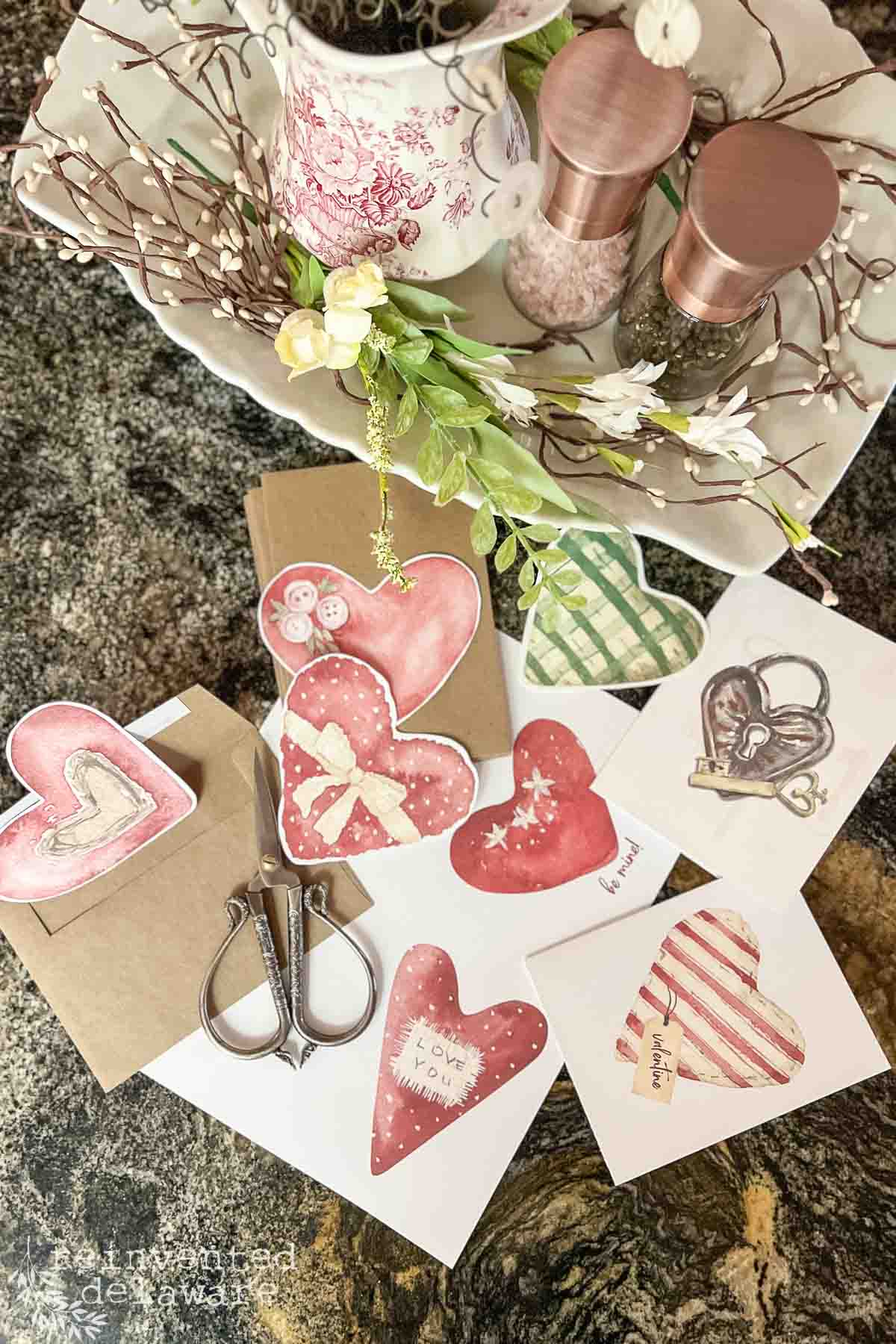 printable valentine decor