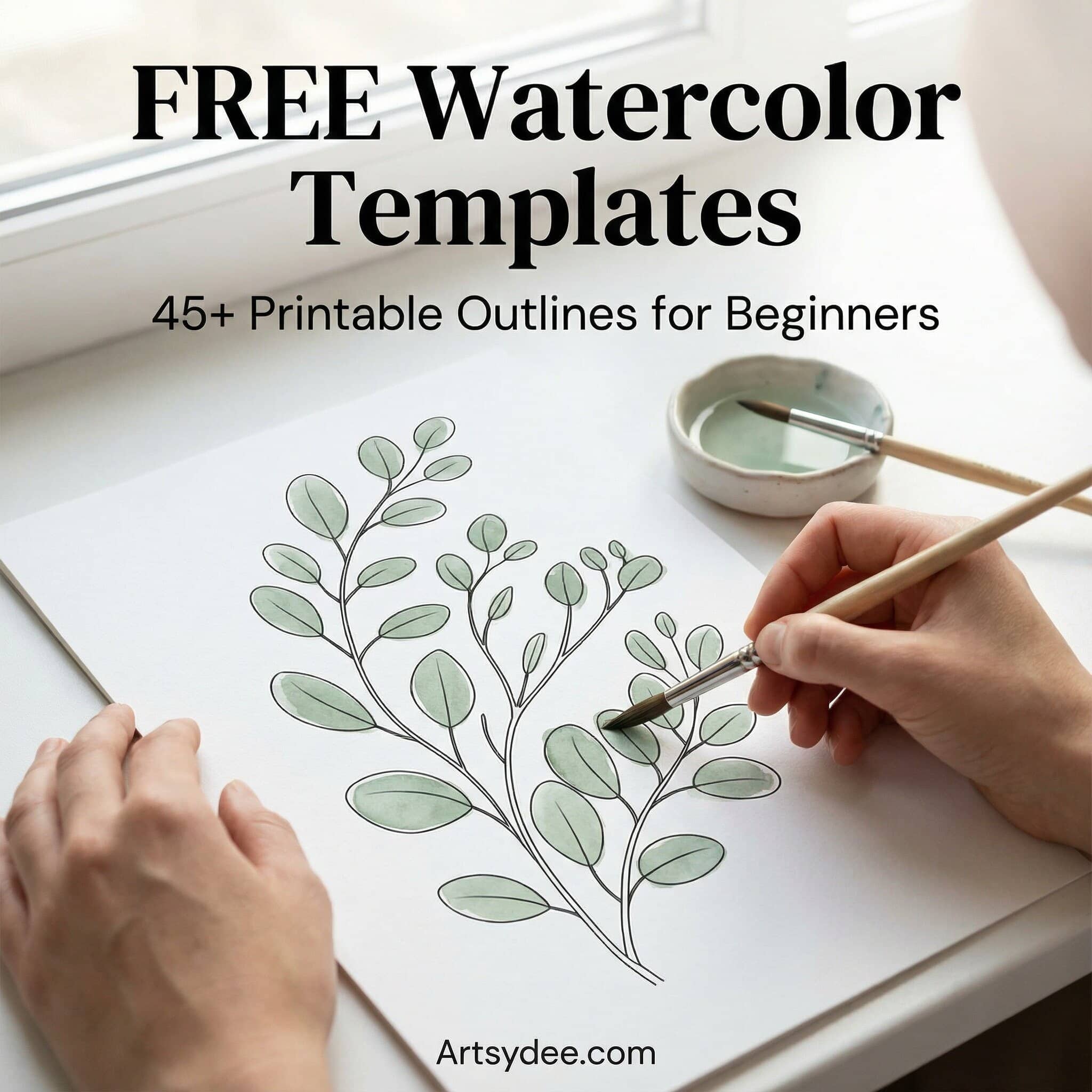 Watercolor Templates Free