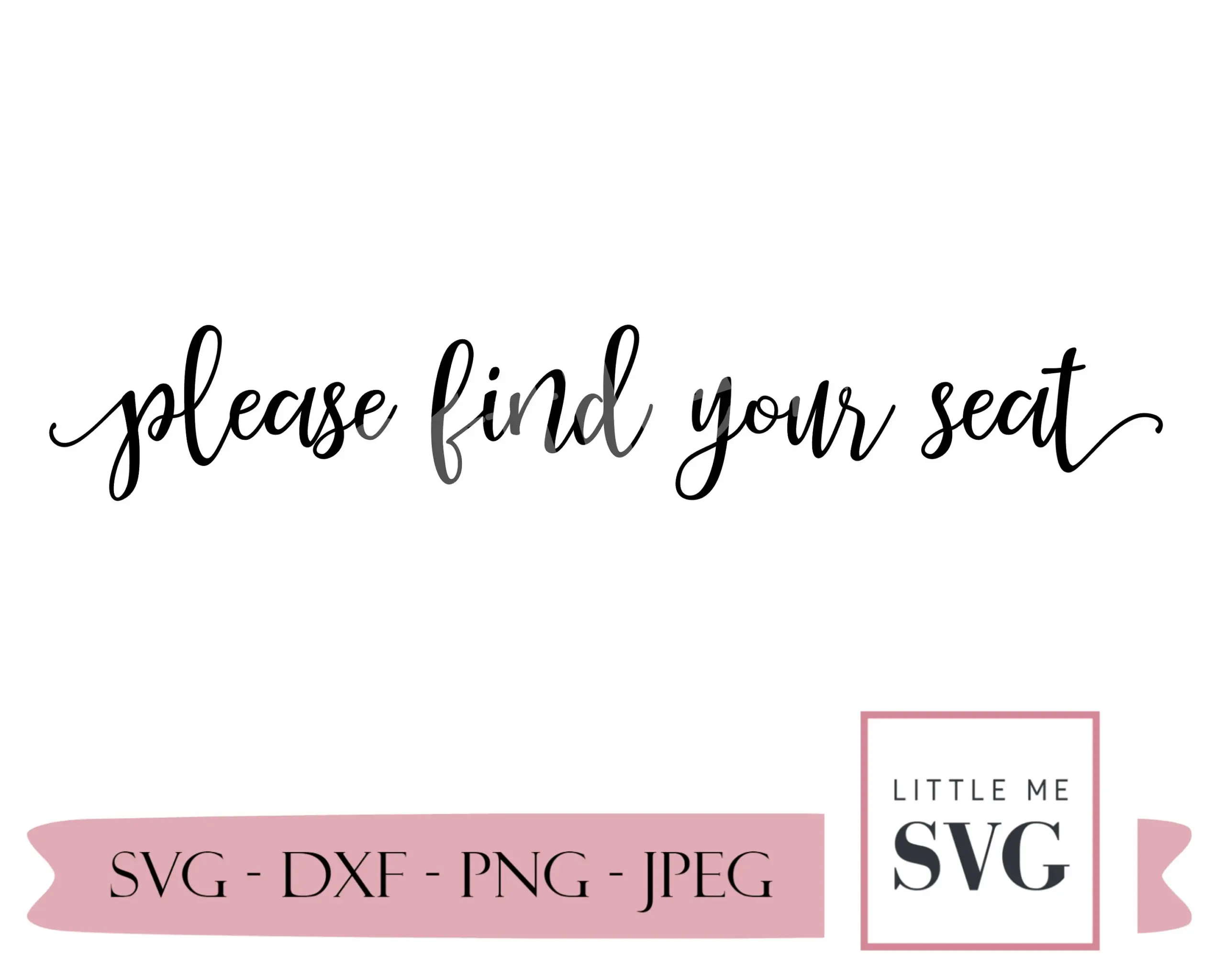 Wedding Seating Chart Svg Please Find