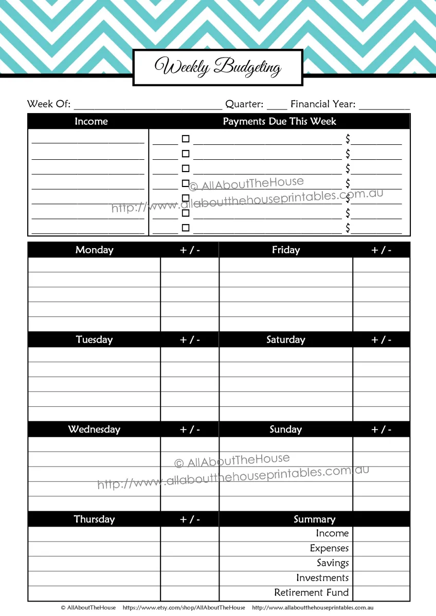 dave ramsey free printable budget forms