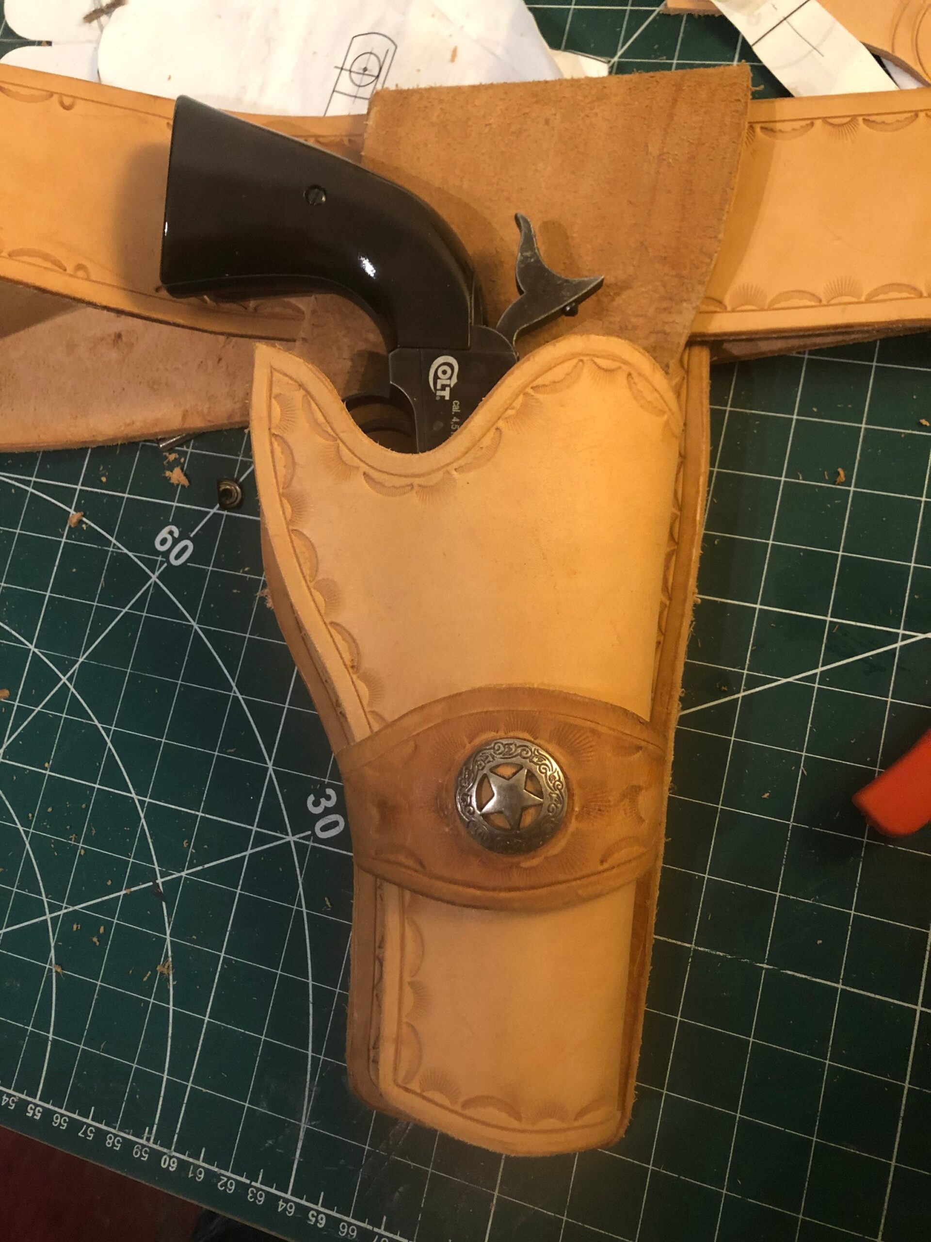 Western Holster Pattern Digital Pdf