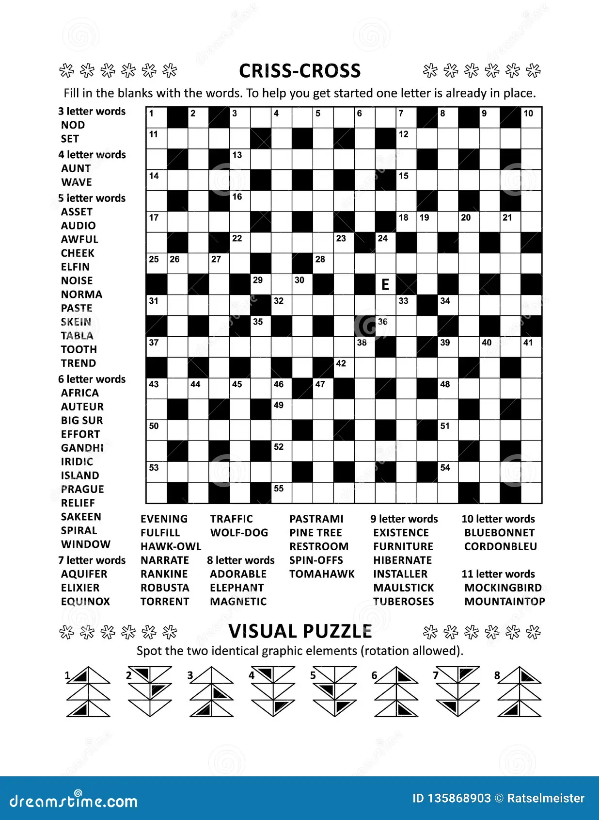 Word Fill Puzzles Printable Word Fill Puzzles Printable