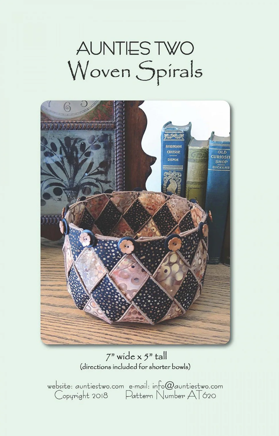 Woven Spirals Basket Pattern