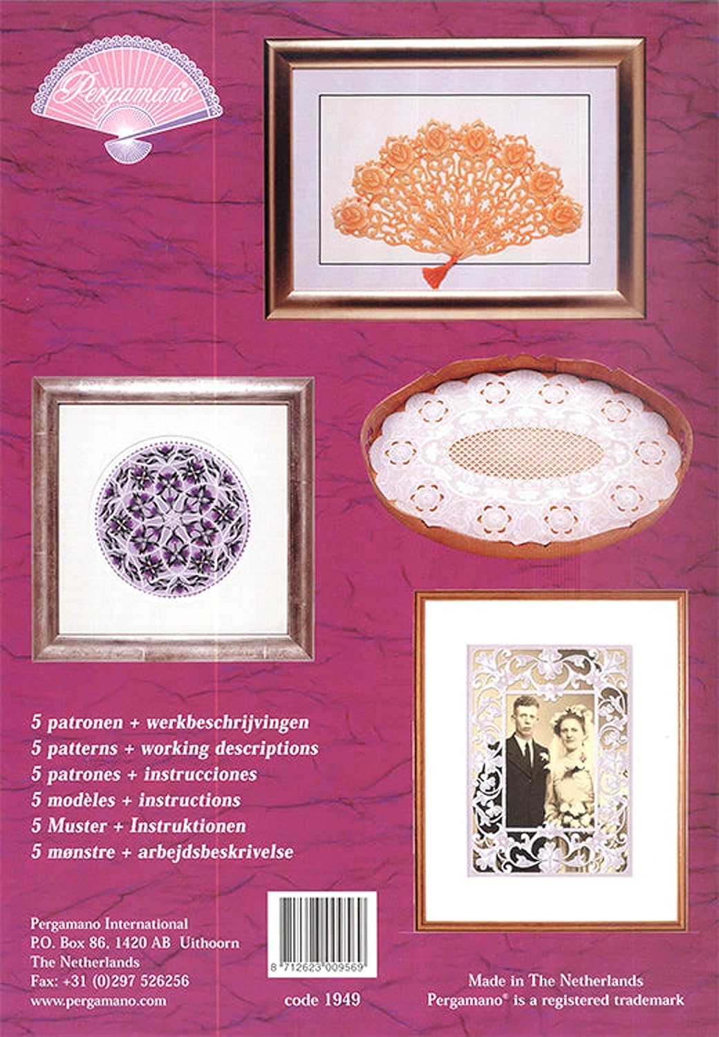 WSYPA1ZK Pergamano Pattern Booklet M39 Home Decorations